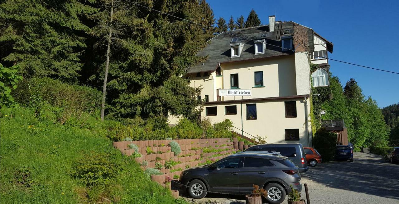 Pension Waldfrieden Wolkenstein Dış mekan fotoğraf